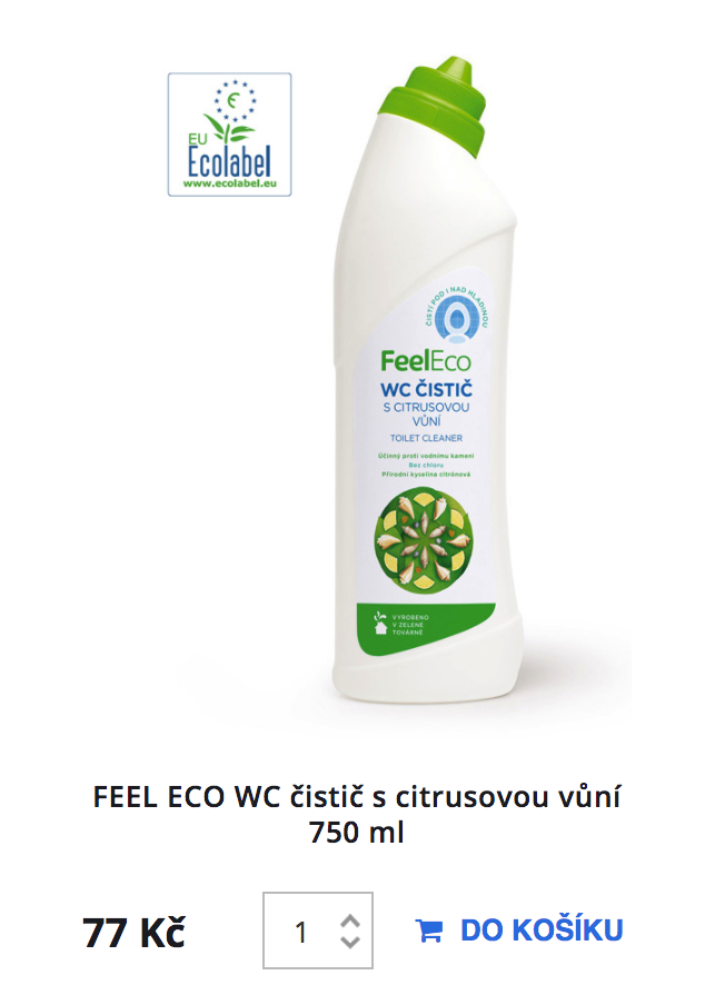 Feel Eco WC čistic